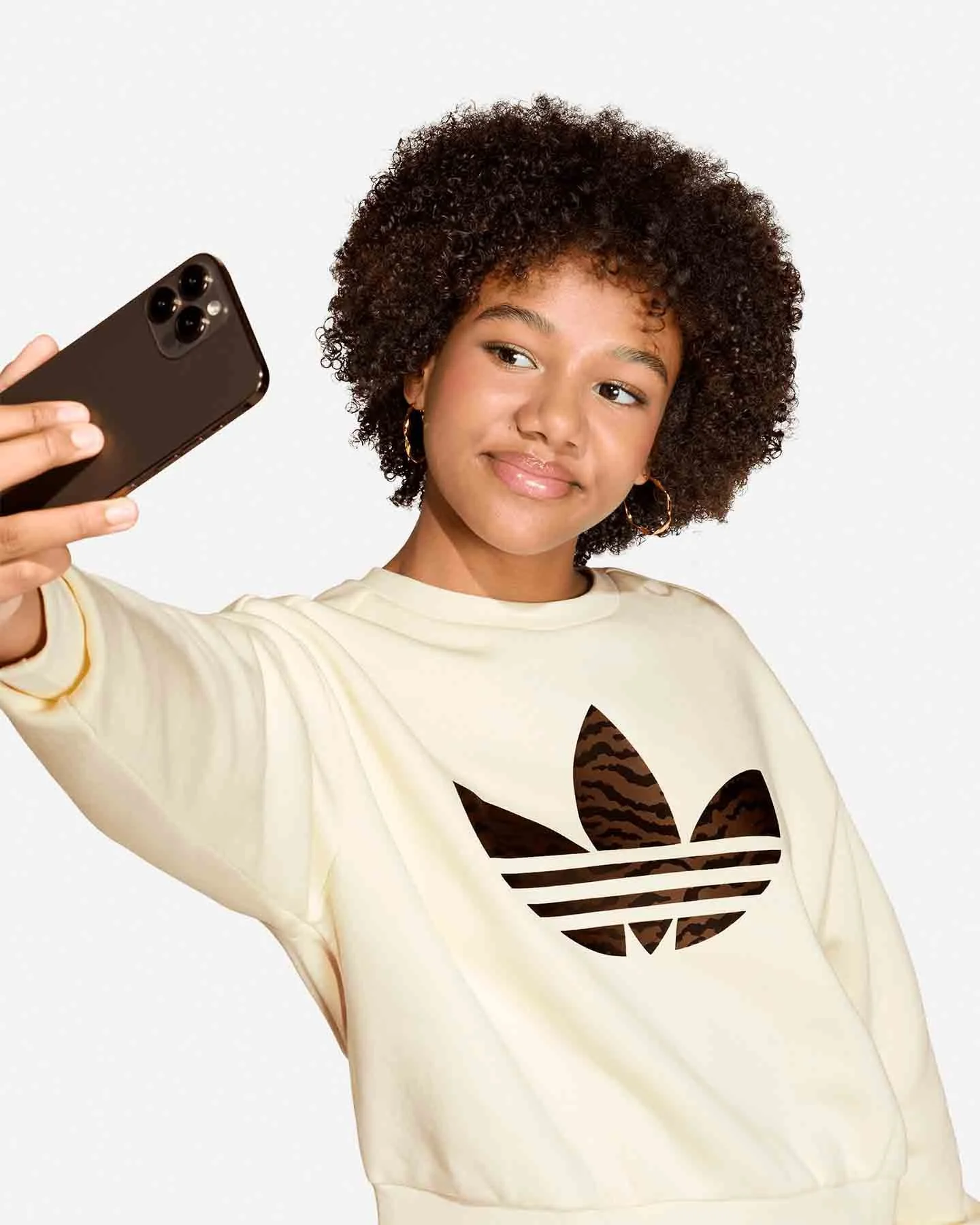 Adidas Boxy Crew Jr - vista 5