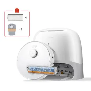Roborock Qrevo Curv 2 FlowX Robot Aspirapolvere e Lavapavimenti