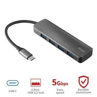 Hub USB Trust Halyx
