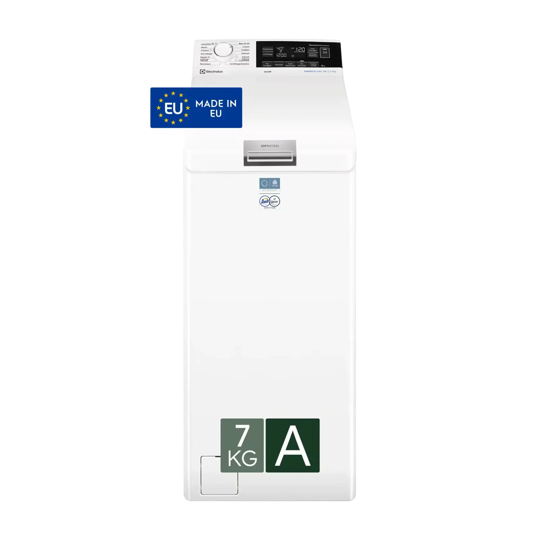 Electrolux Lavatrice a carica dall'alto serie 700 SteamCare - vista 3