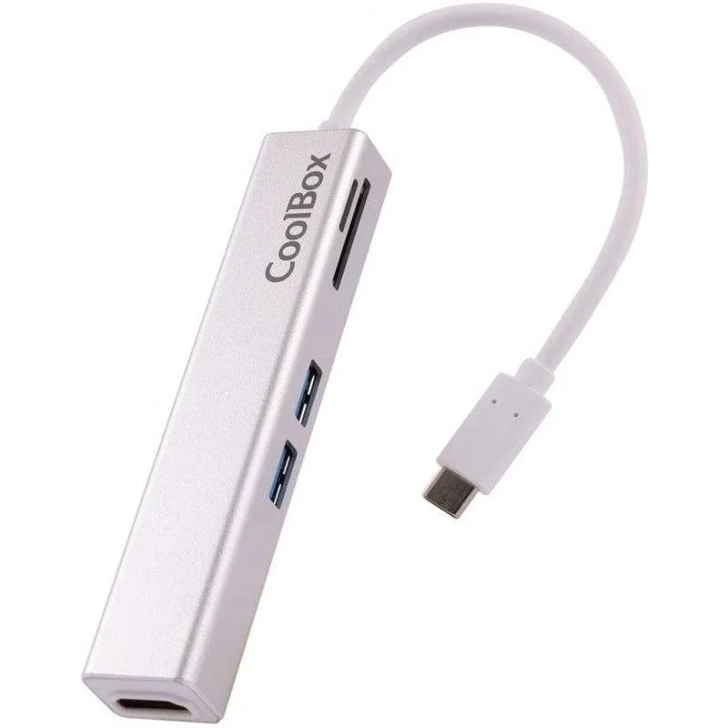 Hub USB-C CoolBox miniDock Lite 5 porte