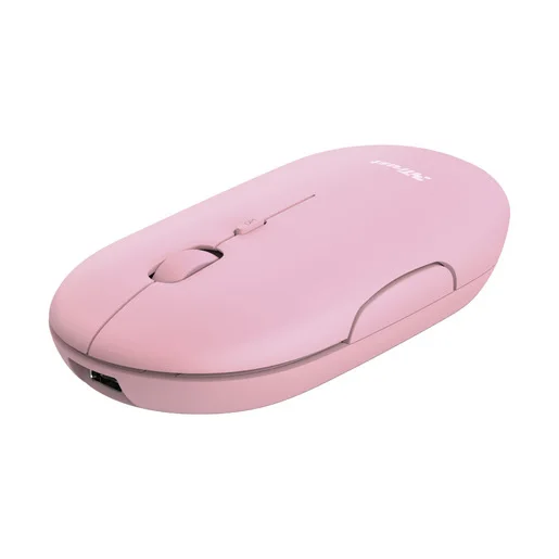 Trust Puck Mouse Ufficio Ambidestro RF e Bluetooth