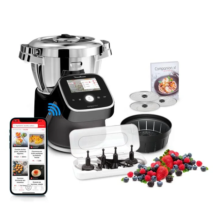 Moulinex Robot Da Cucina Multifunzione I-Companion Touch Pro