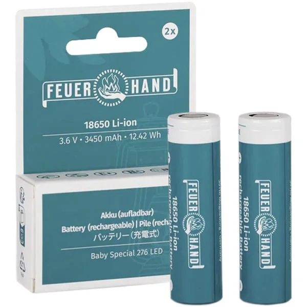 Batterie Li-Ion 18650 Feuerhand