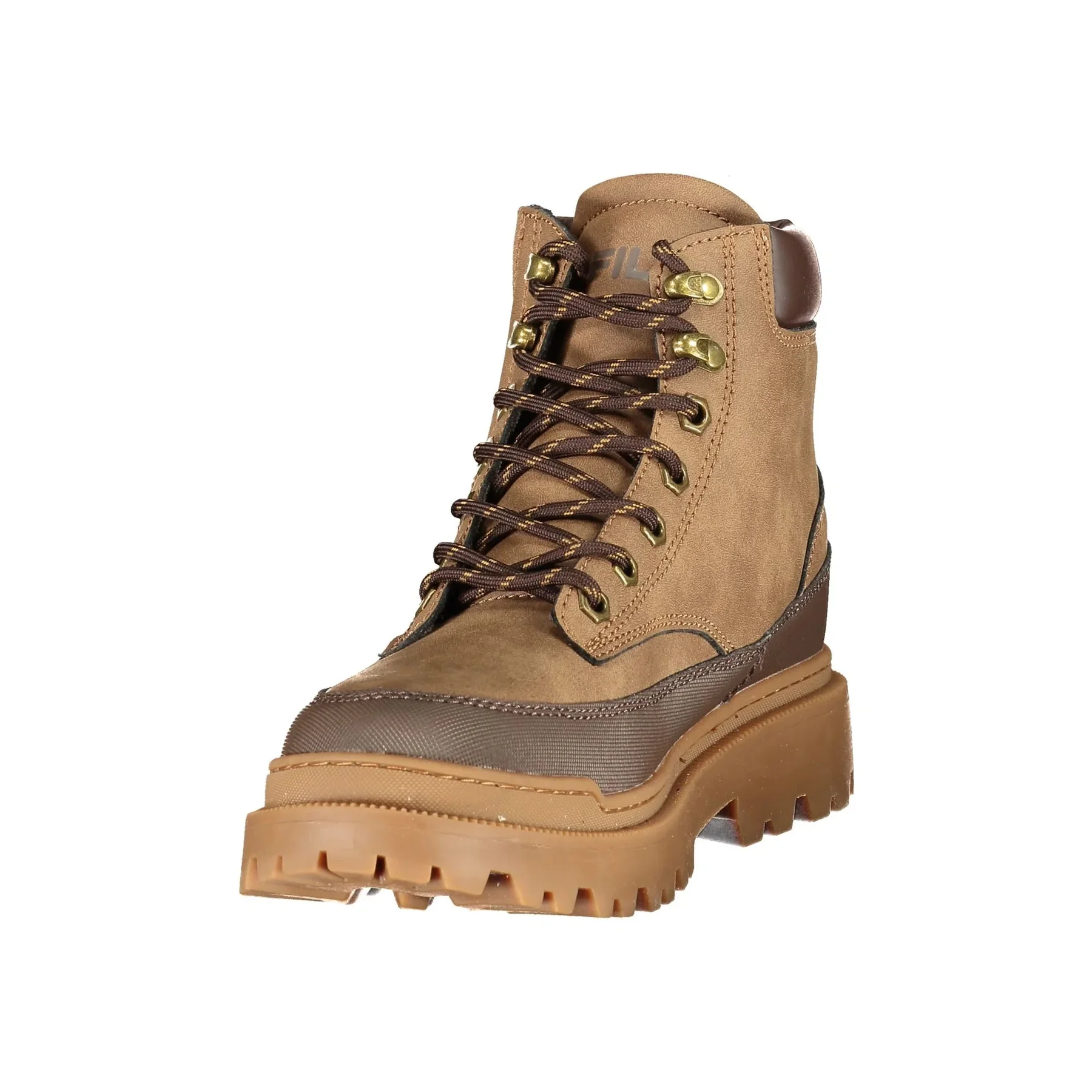 Fila Sneakers Uomo Gialle Ricamo Logo - vista 5