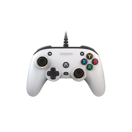 NACON Pro Compact Controller Bianco USB Gamepad