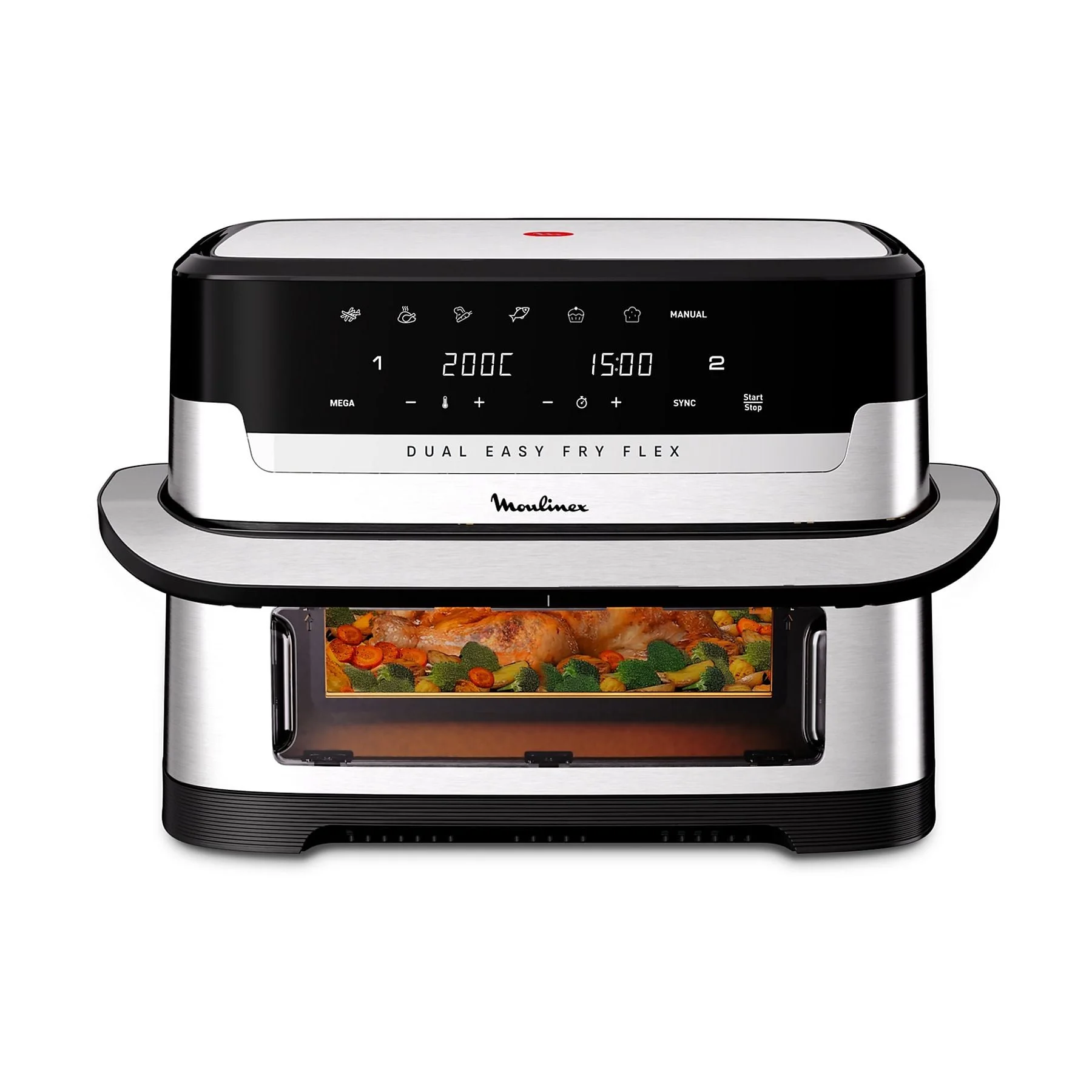 Moulinex Friggitrice ad aria Dual Easy Fry Flex EZ922DF0