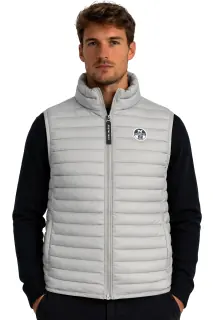 Giubbotto Uomo Grigio con Logo North Sails