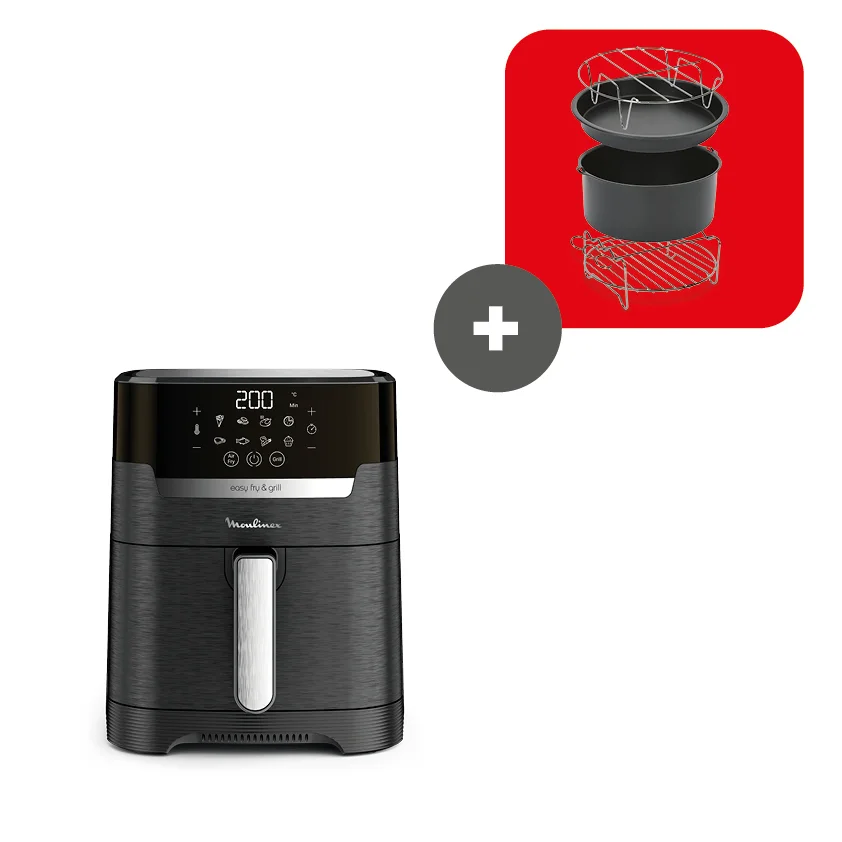Moulinex Easy Fry et Grill Friggitrice Ad Aria Digitale - vista 2