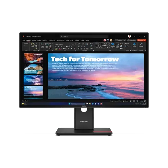 Lenovo Monitor ThinkVision T27QD-40 - vista 2