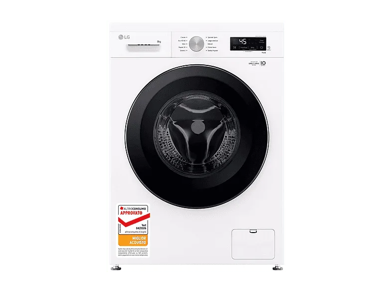 LG F4NX1008NWK Serie X1 Lavatrice Caricamento Frontale