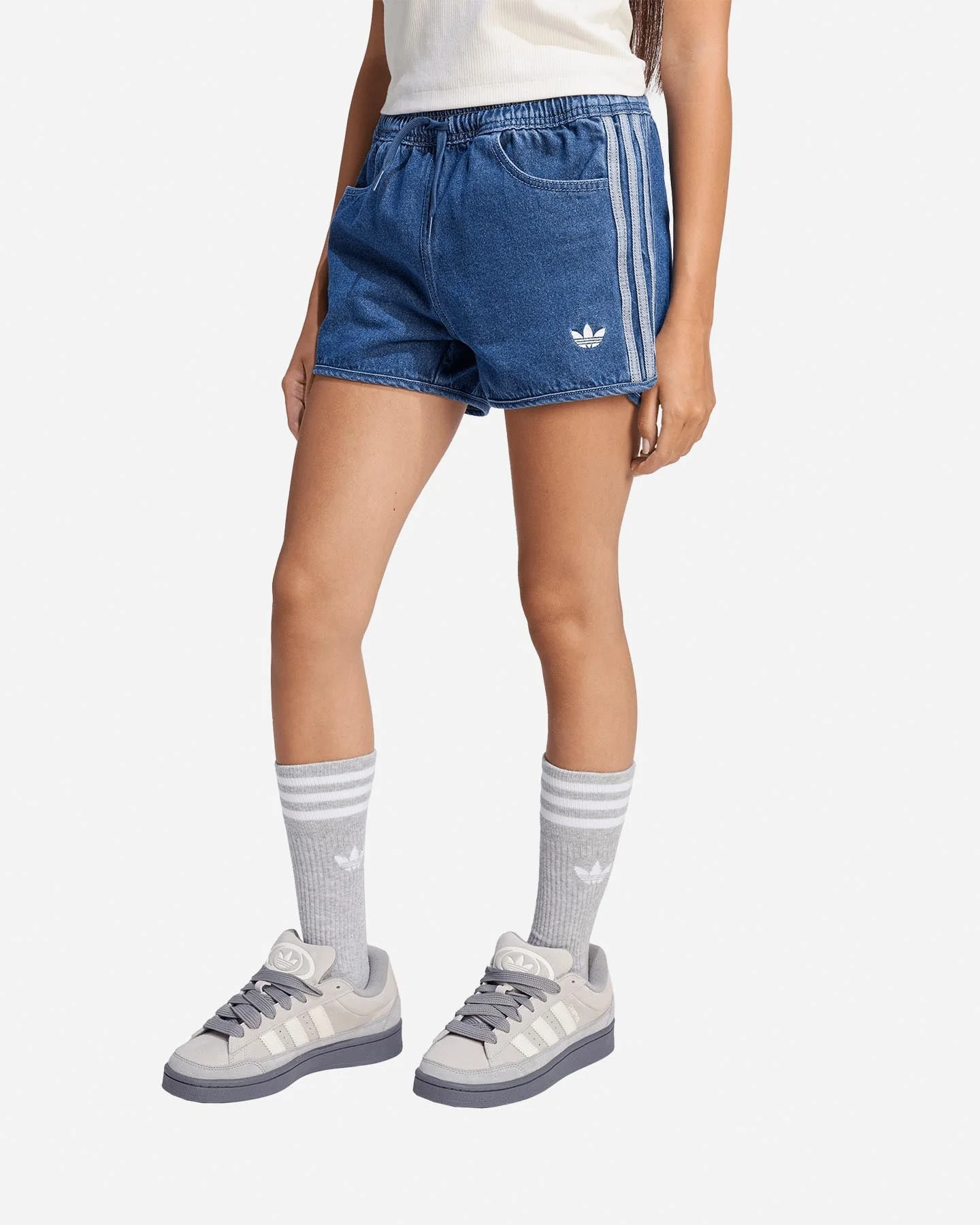 Adidas 3stripes Jr - Pantaloncini - vista 2