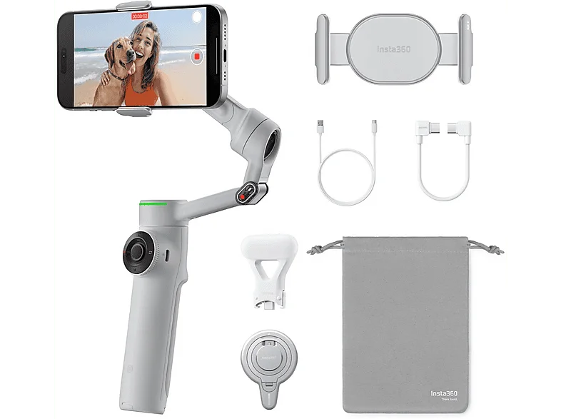 Stabilizzatore Gimbal INSTA360 Flow 2 Pro Creator Kit