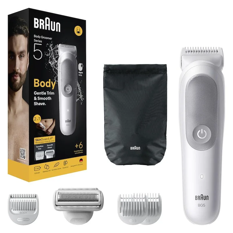 Braun Rasoio Elettrico Corpo Uomo Series 5 BG 5550