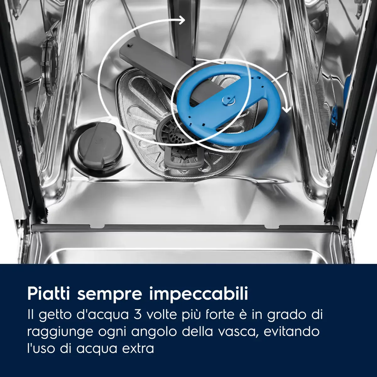 Electrolux Lavastoviglie Integrata totale serie 600 GlassCare - vista 4