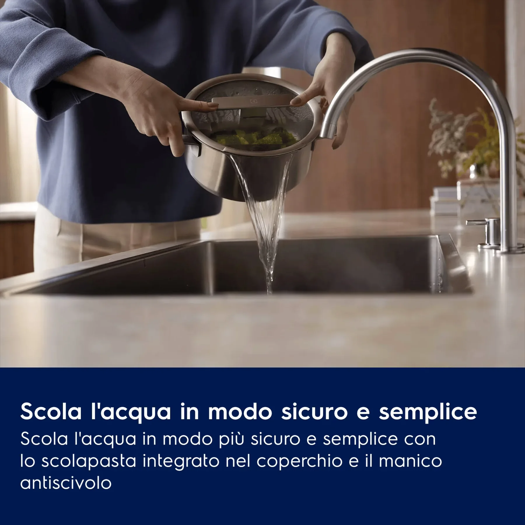 Set di 3 Pentole Electrolux E9HOPS - vista 5