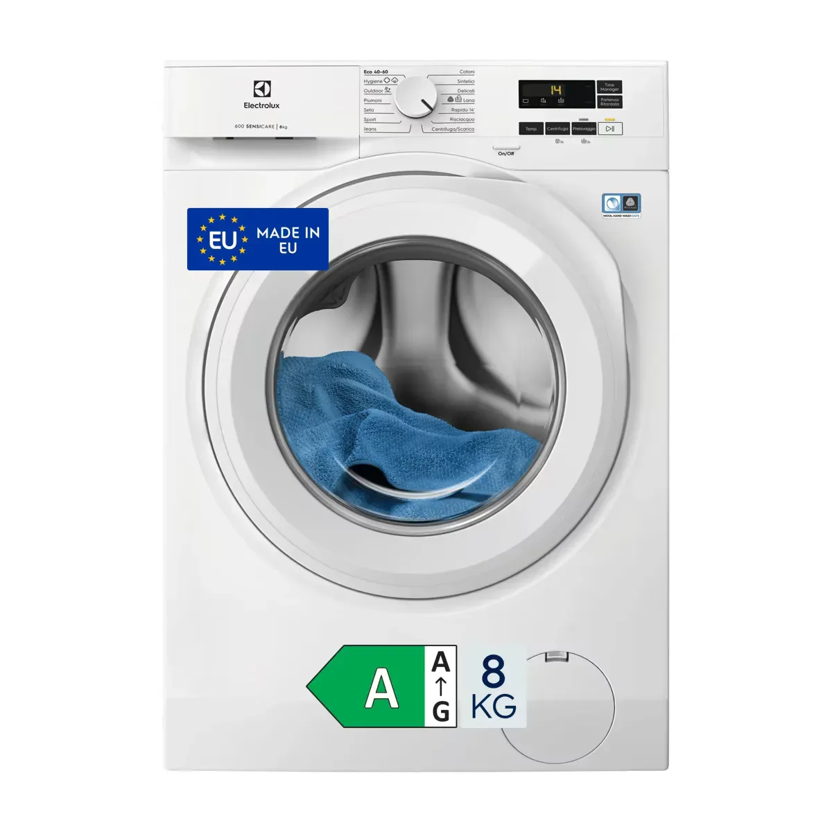 Electrolux Lavatrice serie 600 SensiCare 8 kg 1400 giri - vista 2