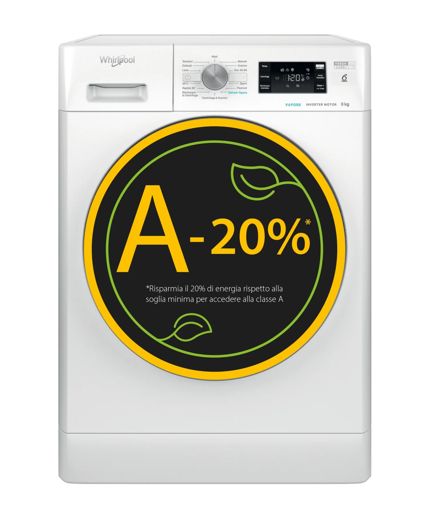 Lavatrice a libera installazione Whirlpool FFB 948 BSV IT