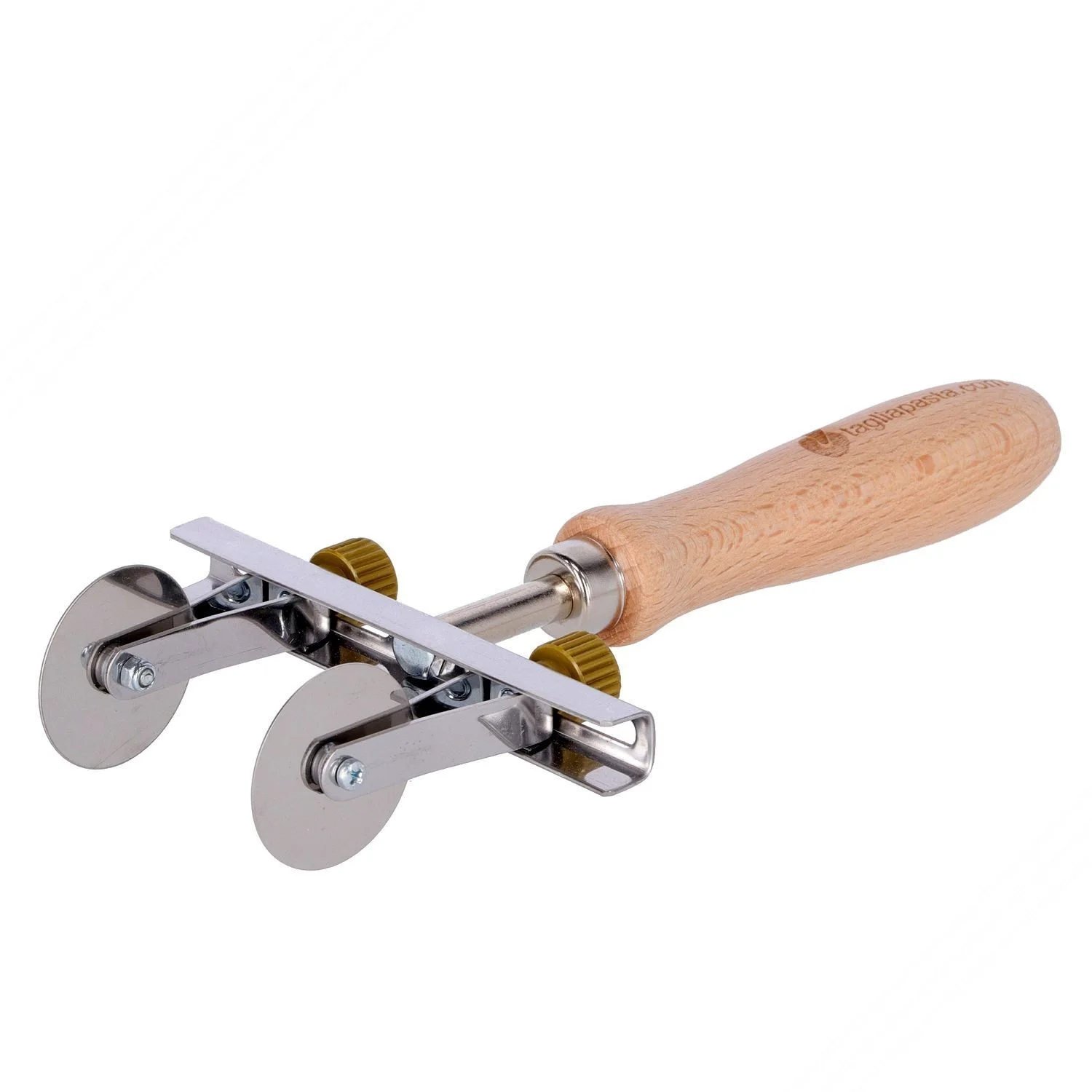 Tagliapasta Regolabile con 2 Rotelle Lisce