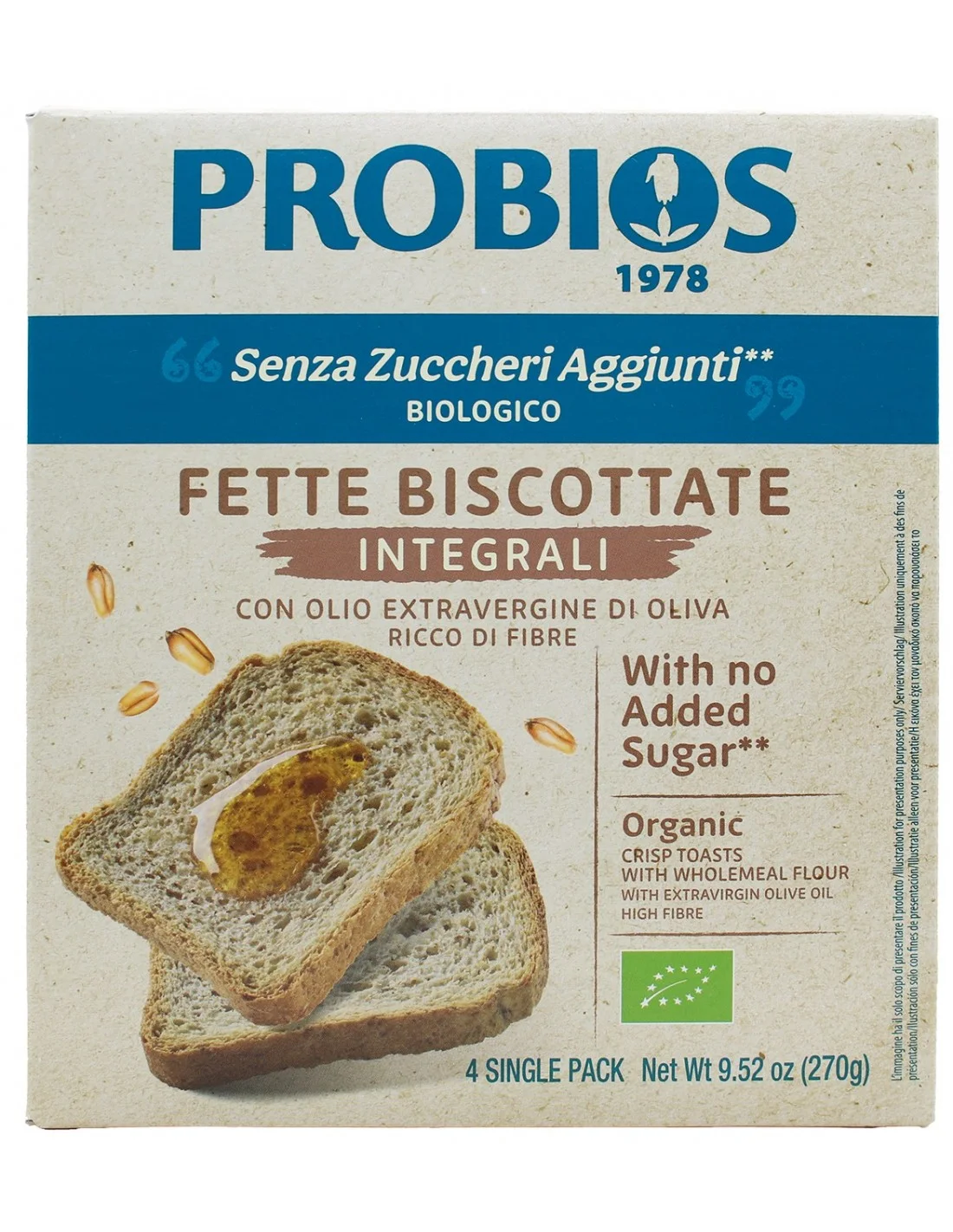 Fette Biscottate Integrali Probios