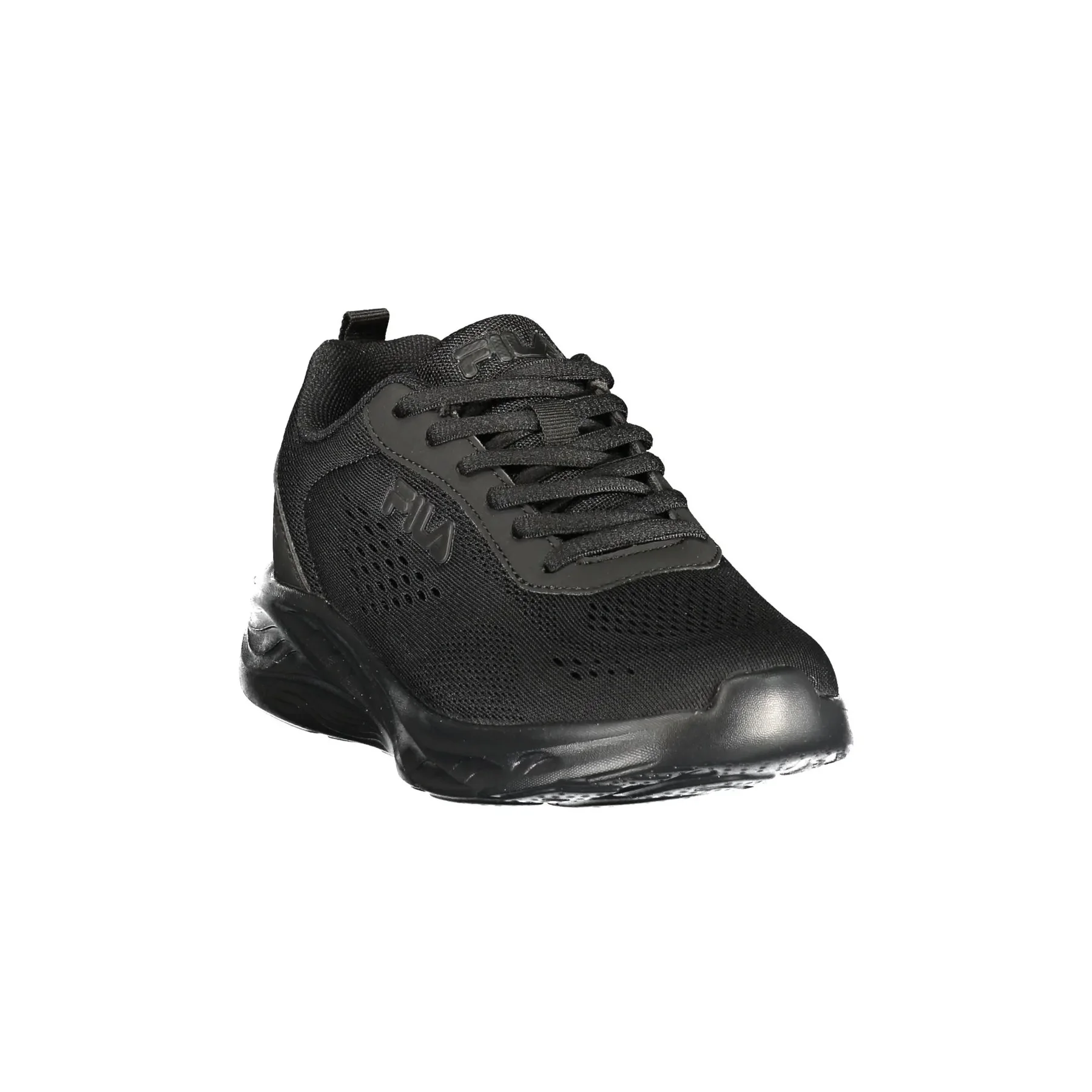 Fila Sneakers Donna Nere Stampa Logo - vista 3