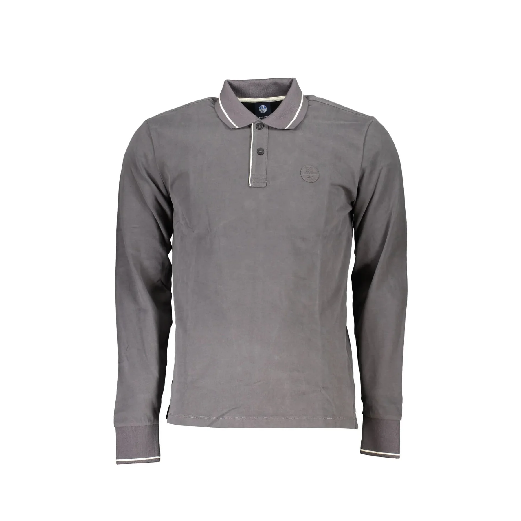 North Sails Polo Maniche Lunghe Uomo Ricamo Logo