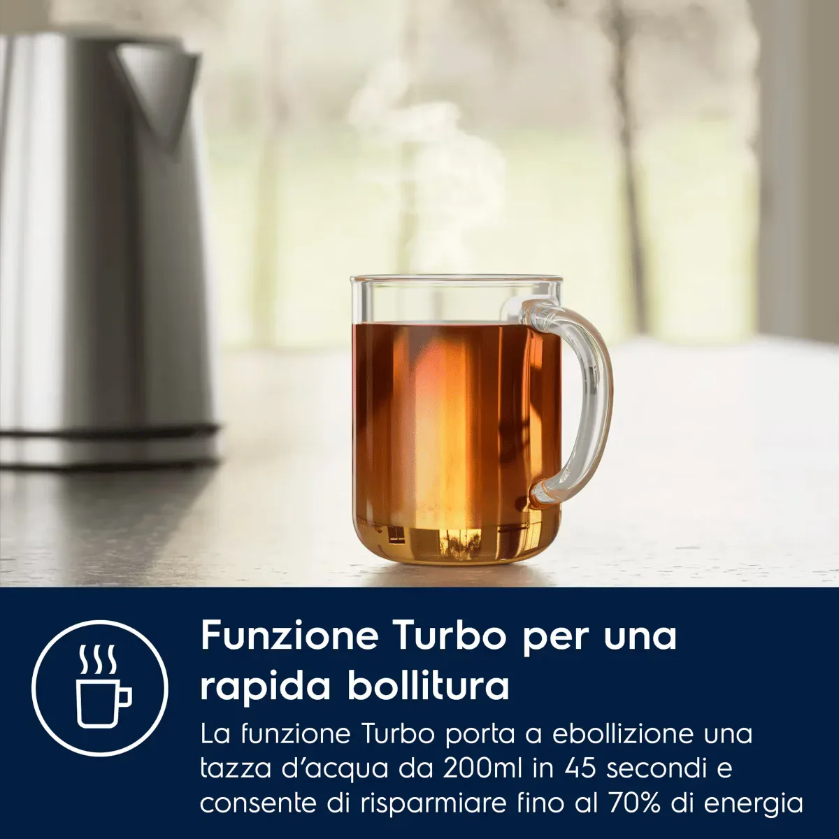 Electrolux Bollitore Adjustable Create 5 Inox E5K1-6ST - vista 5
