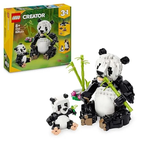 LEGO Creator 3 in 1 Animali Selvatici - Set di Costruzione