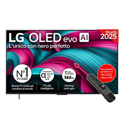 LG OLED evo AI OLED42C55LA TV Serie C5 42'' 4K - vista 2