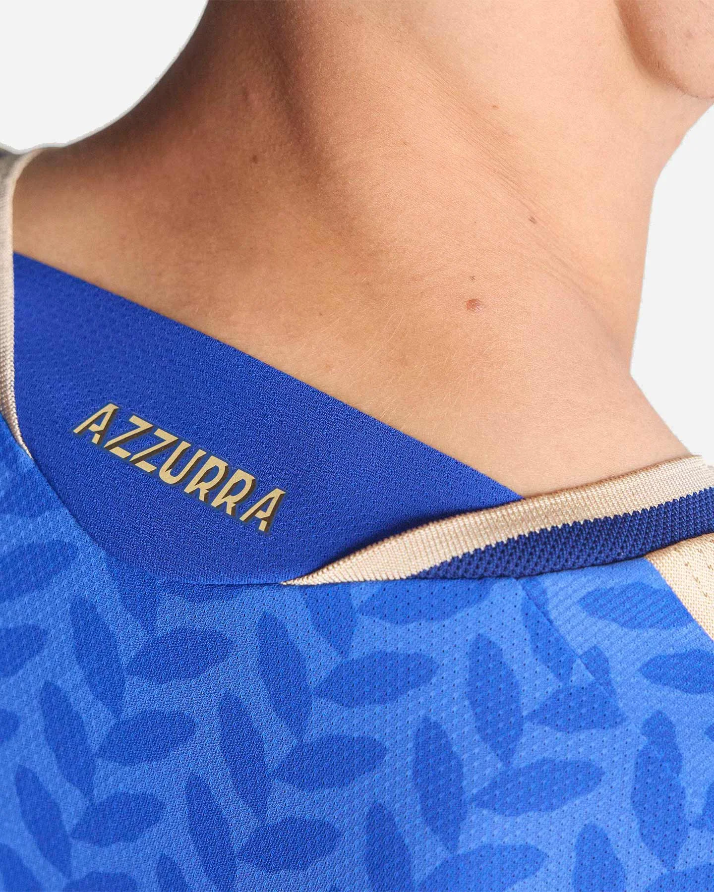 Adidas Italia Figc Home Autentica - Maglia Calcio Ufficiale - Uomo - vista 5