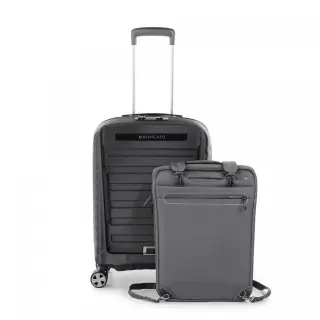 Roncato Double Premium Trolley Bagaglio A Mano Espandibile