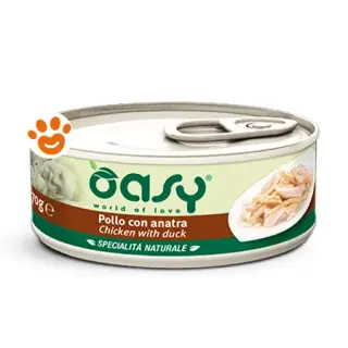 Oasy Cat Specialità Naturali Pollo Con Anatra