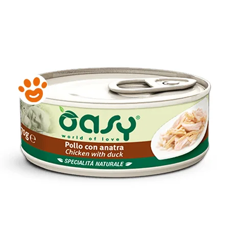 Oasy Cat Specialità Naturali Pollo Con Anatra