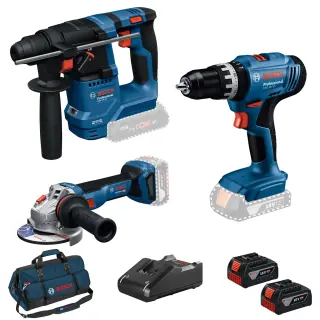 Combo Kit Bosch GSB + GBH + GWS 18V