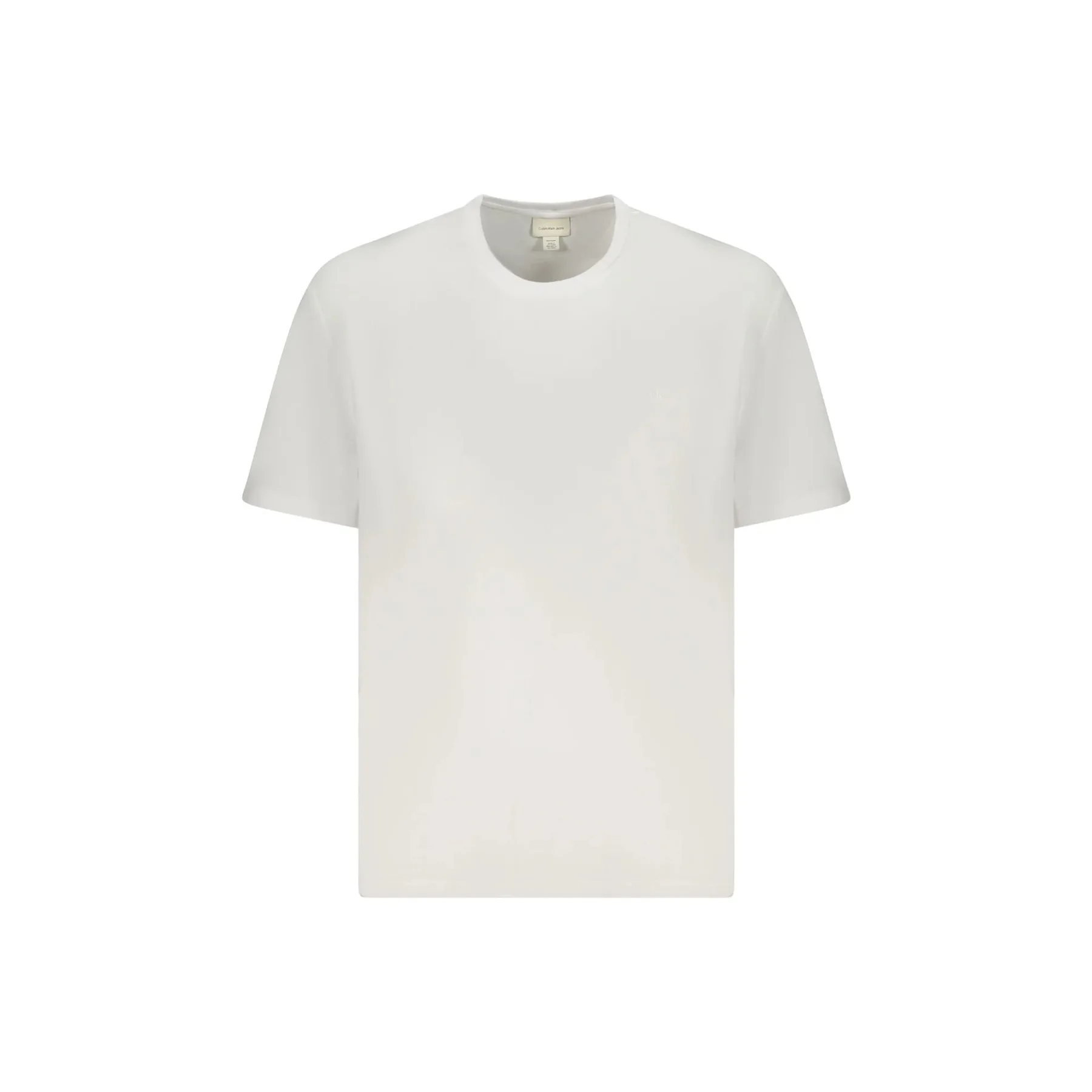 Calvin Klein T-Shirt Maniche Corte Uomo con Ricamo Logo