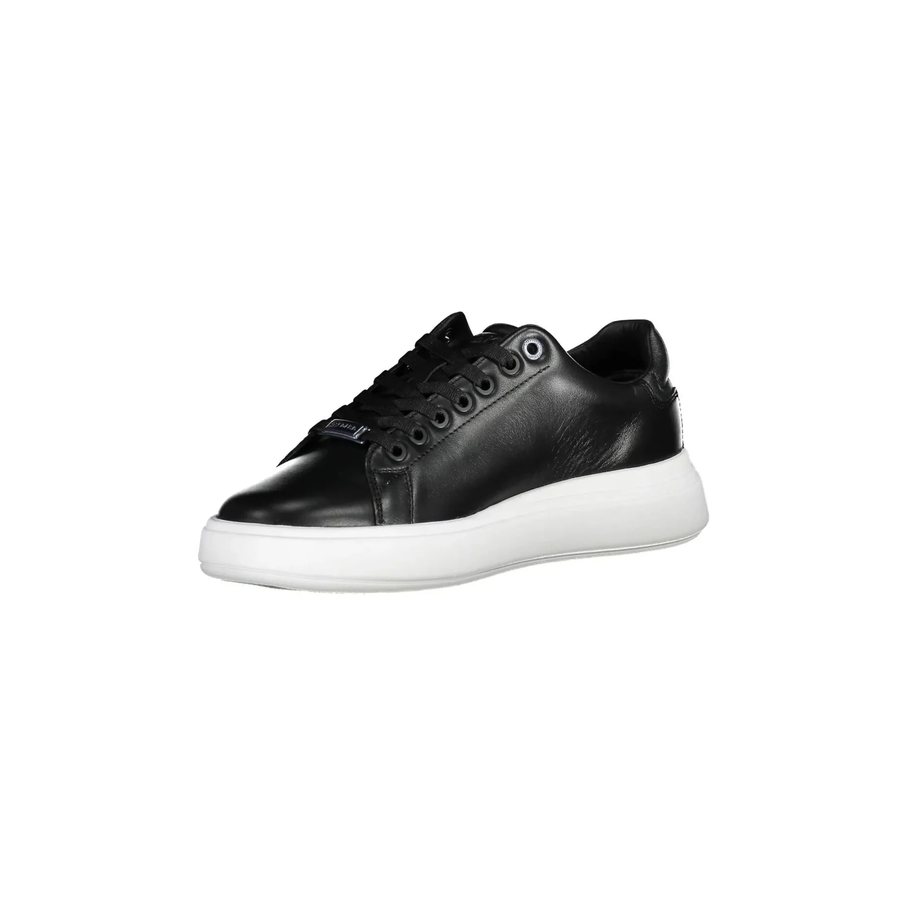 Calvin Klein Scarpe Sneakers Donna Nere con Dettagli a Contrasto - vista 3