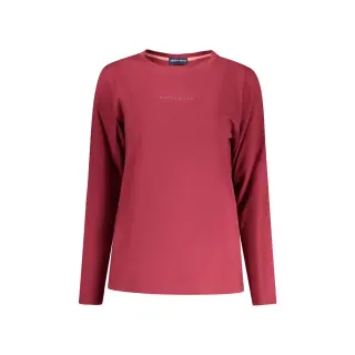 North Sails T-Shirt Maniche Lunghe Donna con Stampa Logo