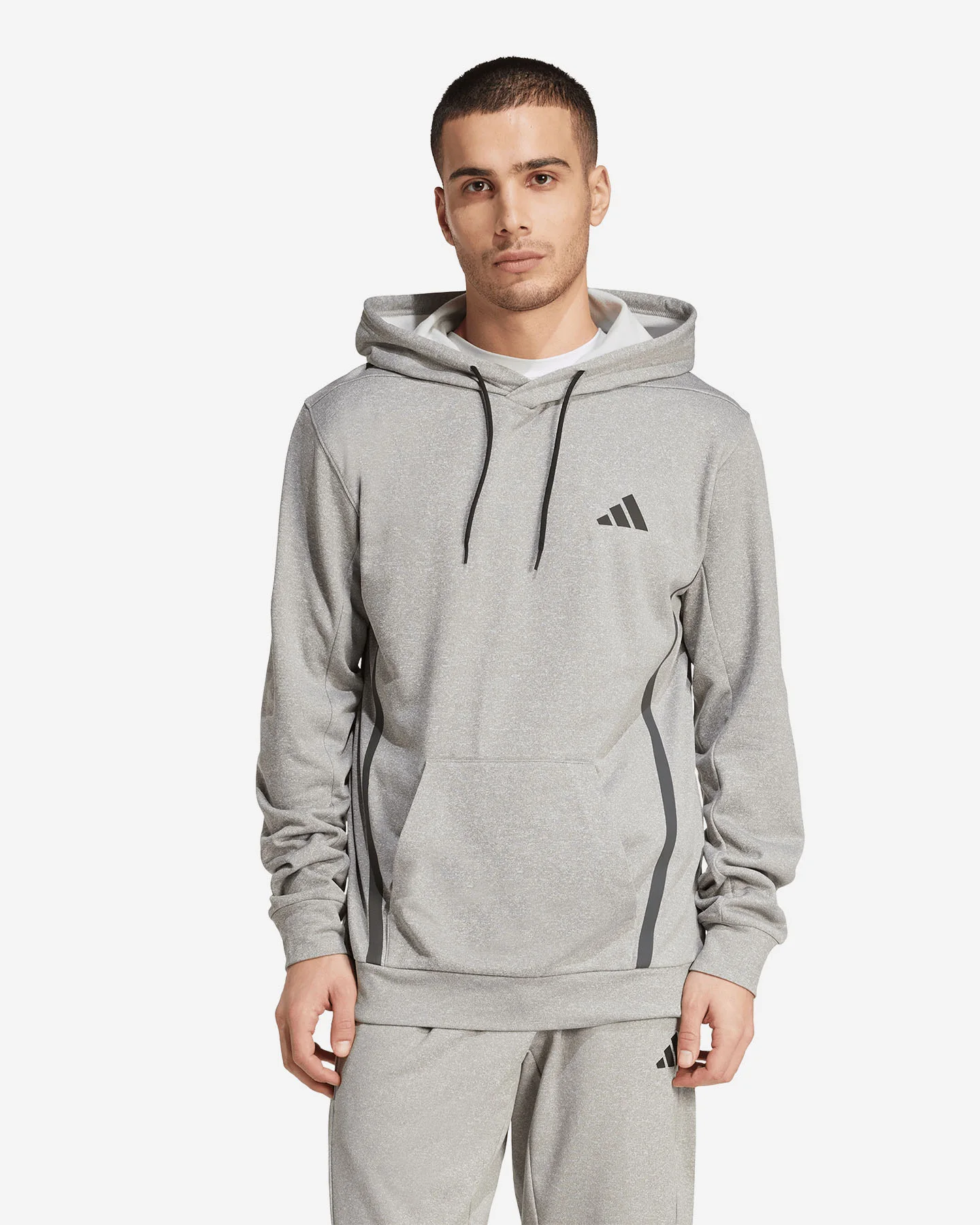 Felpa Adidas Classic con Cappuccio - vista 2