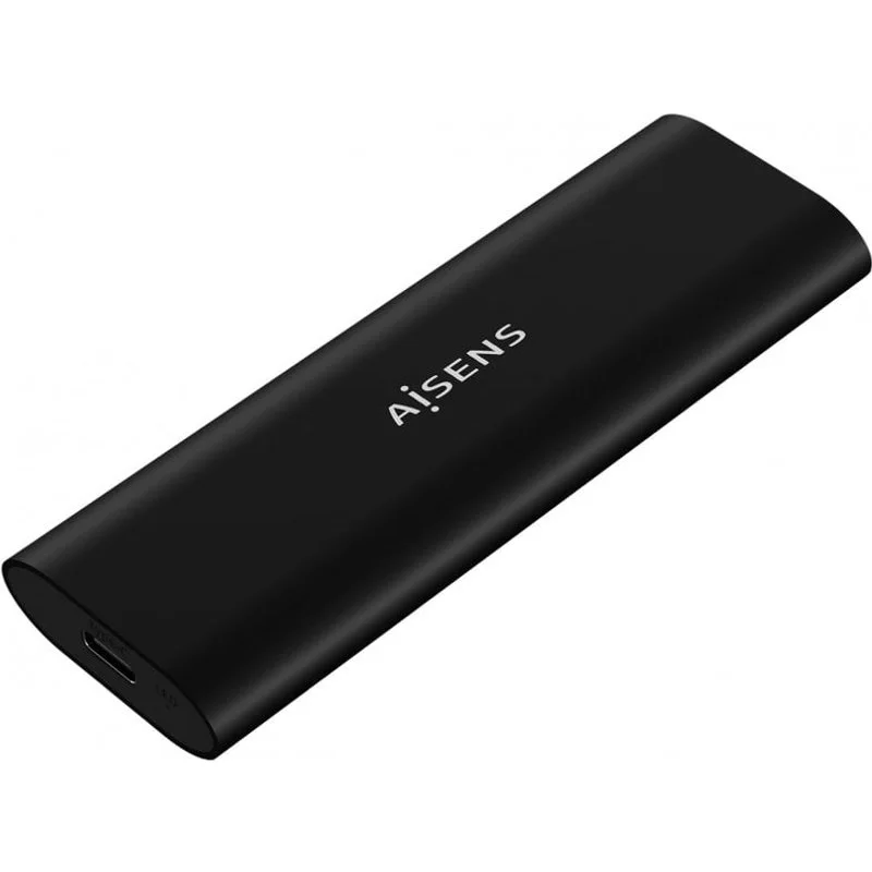 Custodia esterna Aisens ASM2-014B per unità SSD M.2 SATA/NVMe USB-C