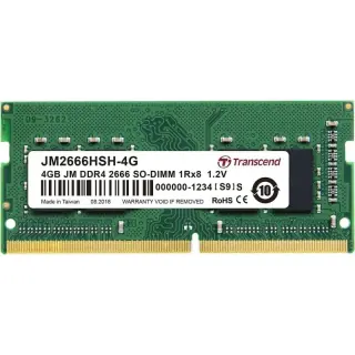 Transcend JetRam DDR4 SO-DIMM 2666 MHz 4 GB CL19