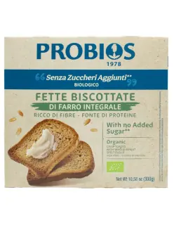 Fette Biscottate Farina Farro Integrale Probios