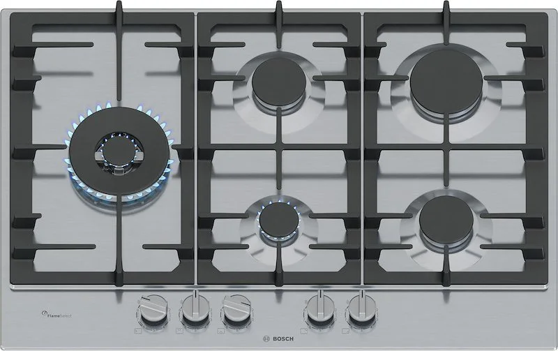 Bosch Piano cottura a gas Pcs7a5i90 Inox