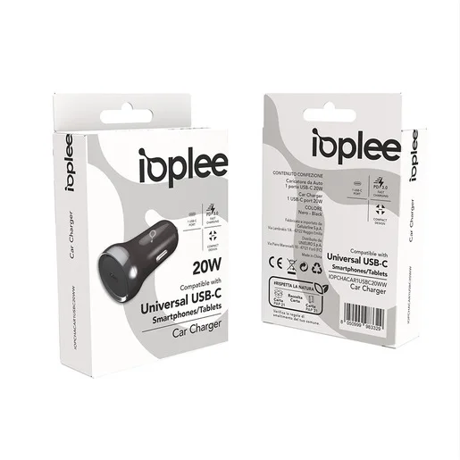 Caricatore da Auto IOPLEE 20W USB-C