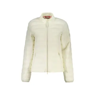 North Sails Giubbotto Donna Bianco Zip Logo