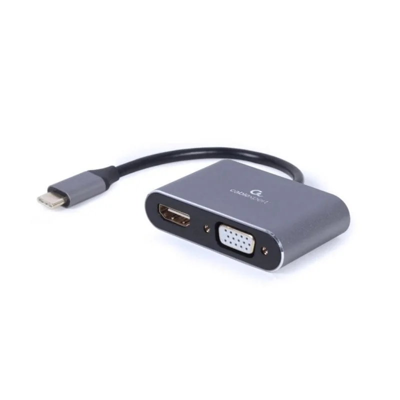 Adattatore Gembird USB-C HDMI VGA 4K
