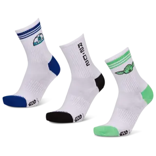 Happy Socks Crew 3 Pack Unisex - Calze
