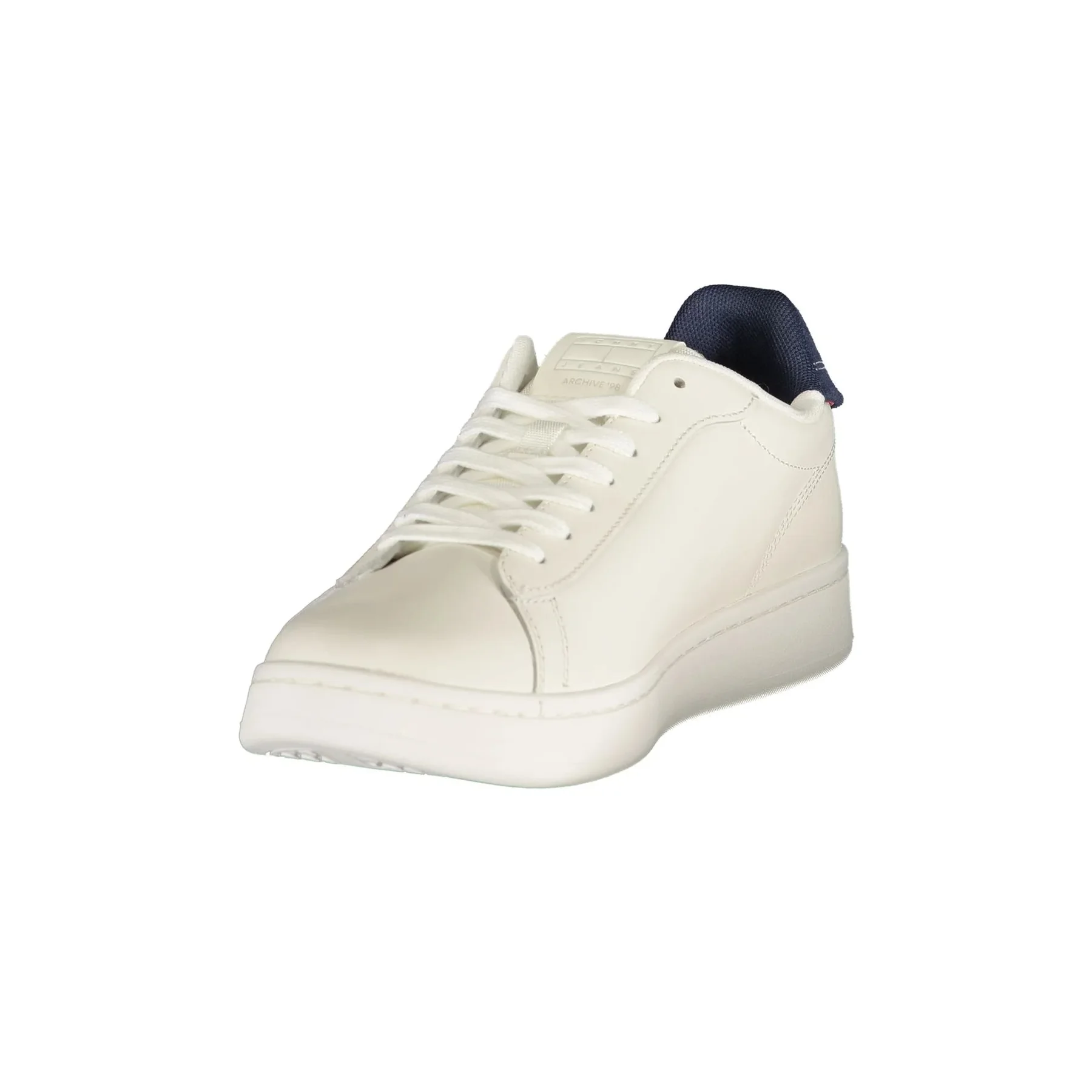 Sneakers Uomo Bianche con Stampa Logo - vista 2