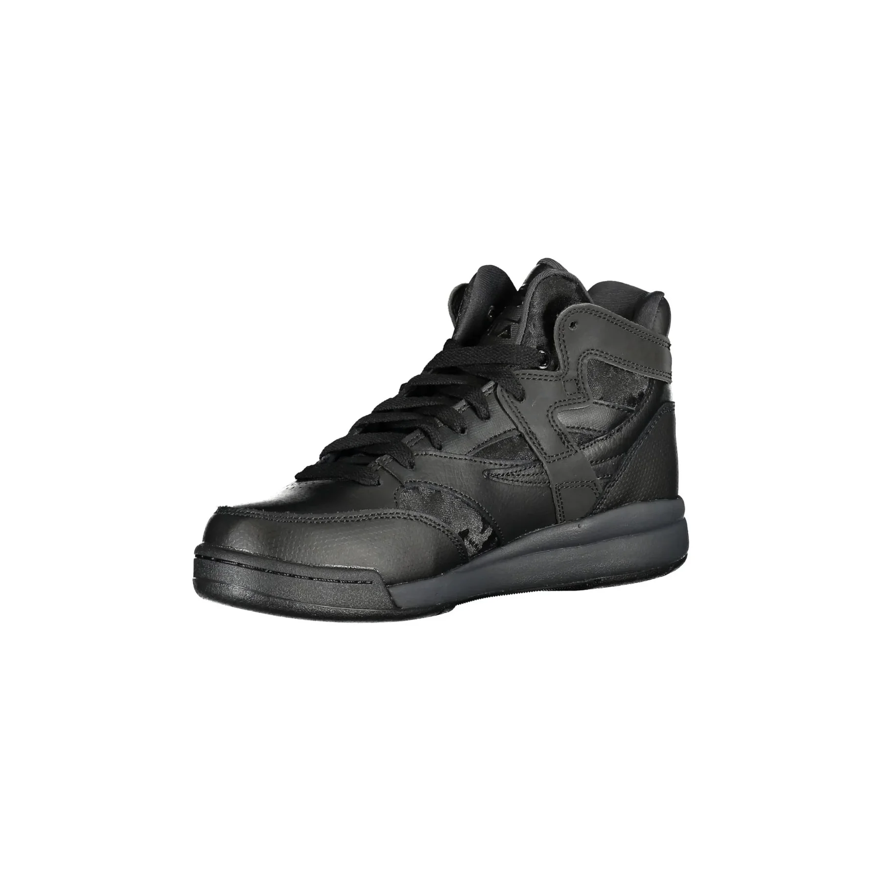 FILA Scarpe Sneakers Donna Alte Nere con Dettagli a Contrasto - vista 3