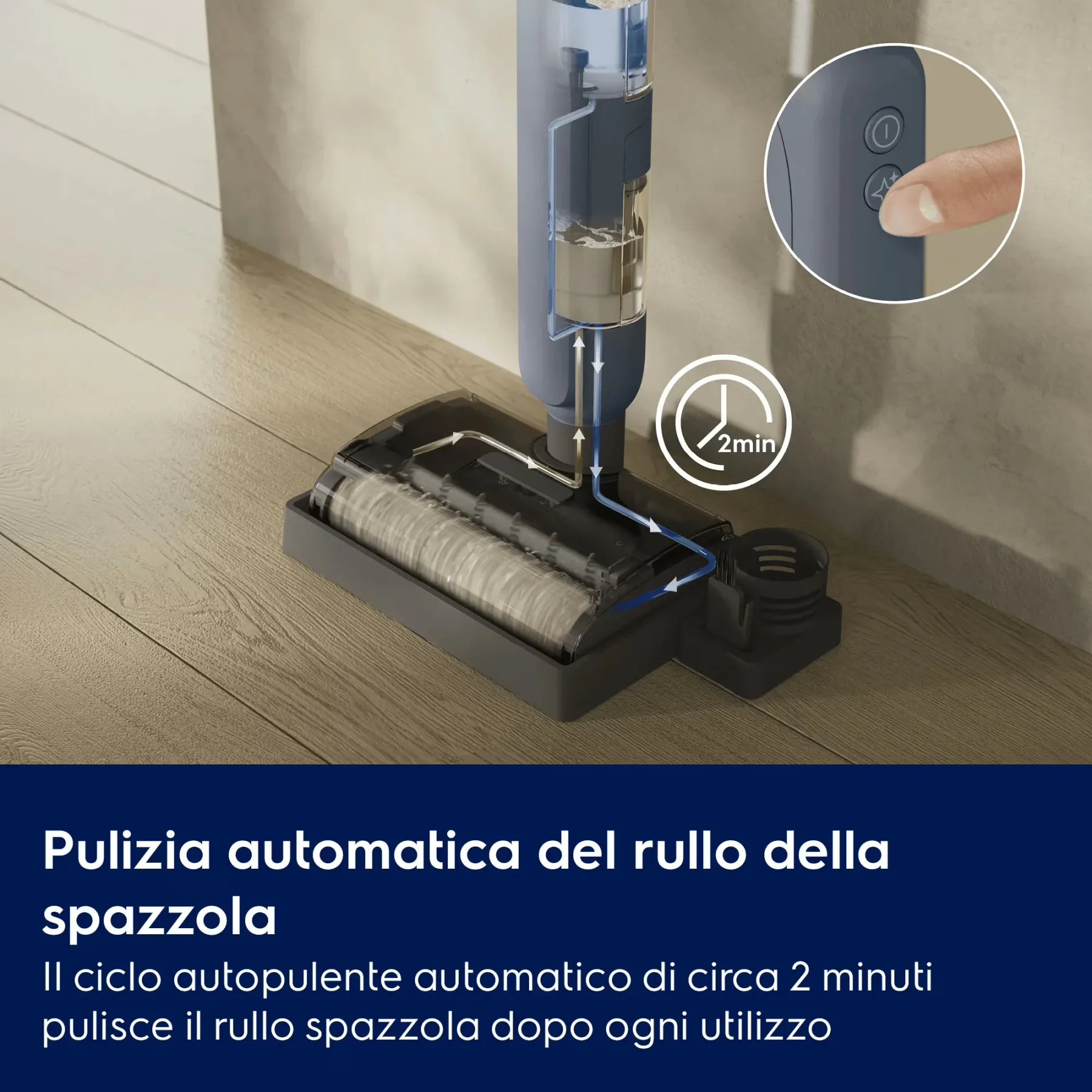 Electrolux Scopa senza filo Wet&Dry Serie 500 - vista 3