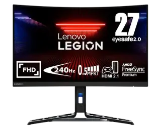 Lenovo Monitor Legion R27fc-30 FHD Curved Pro Gaming